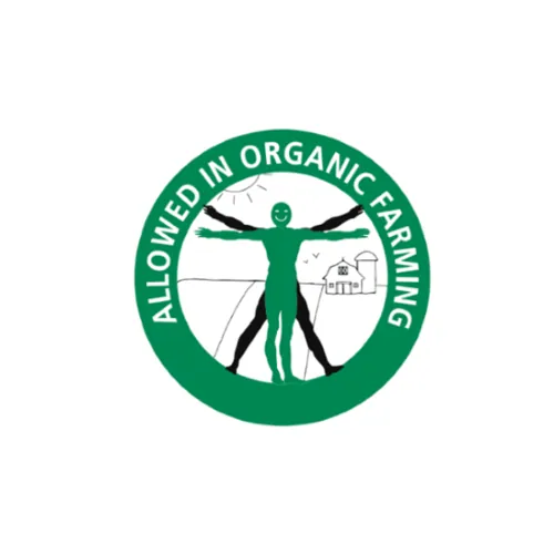 Logo per prodotti consentiti in biologico