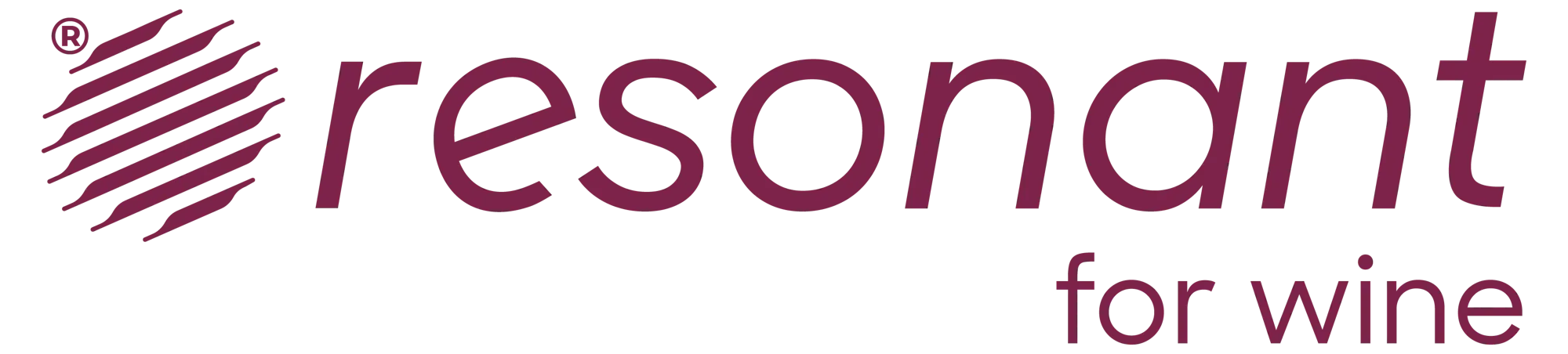 logo resonant for wine