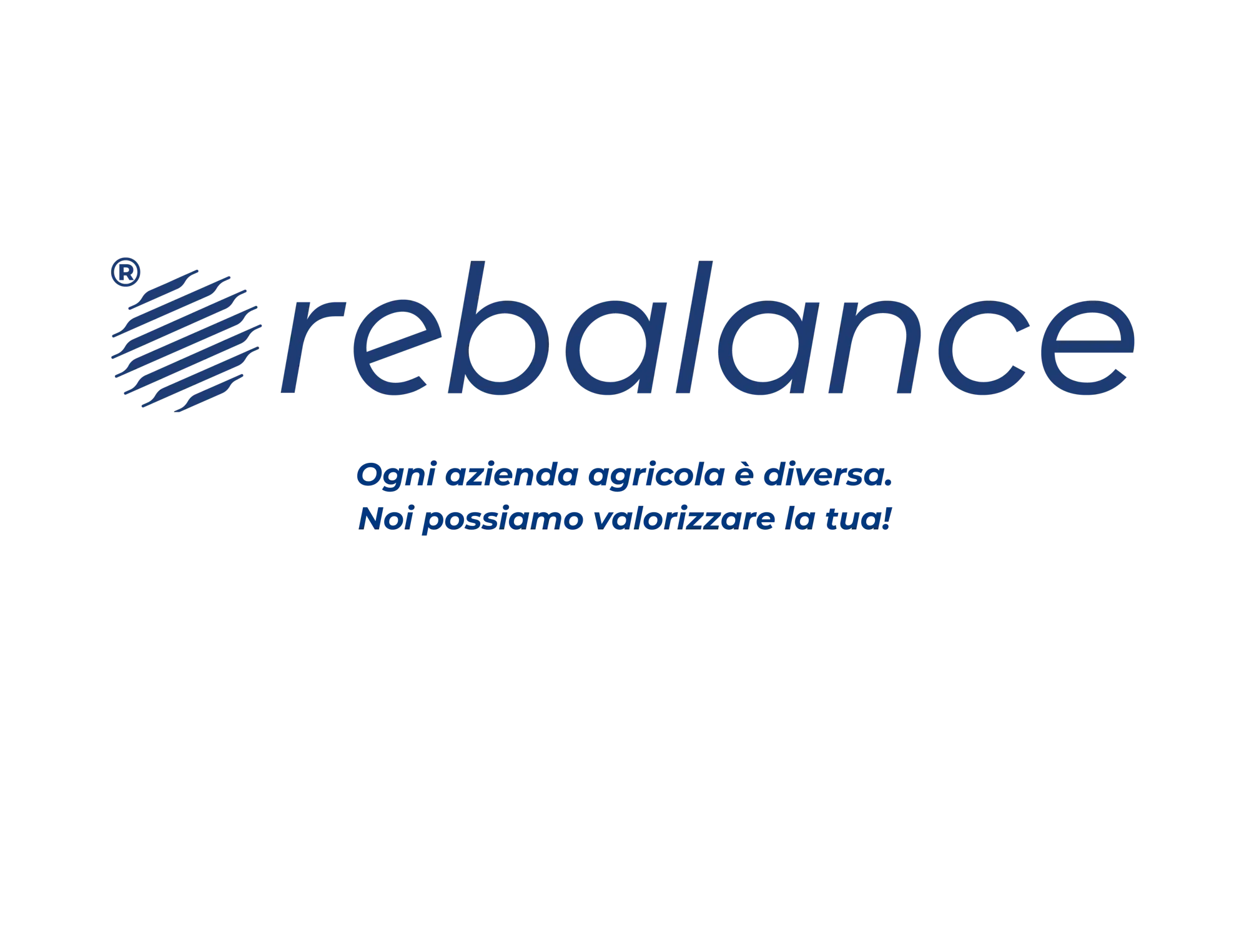 Logo Rebalance + slogan